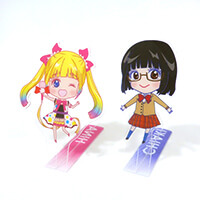 オリジナルで持ち手に折りを入れれば机に置いて飾れます。-サムネイル写真