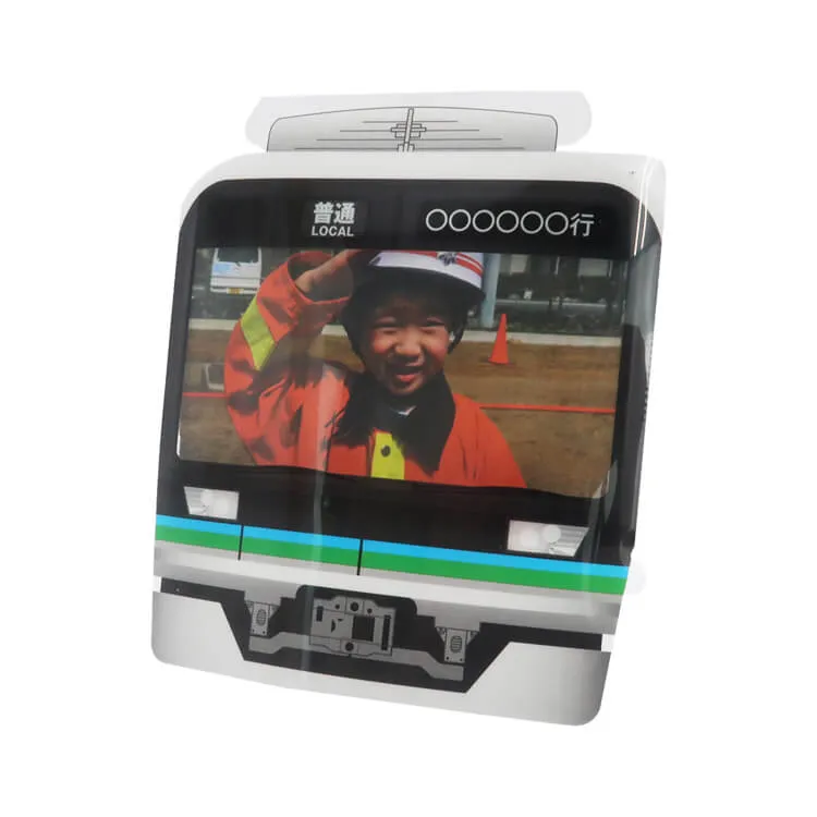 組み立てフォトスタンド(乗り物タイプ)‐写真