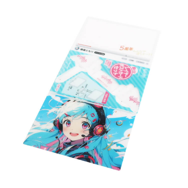 飾れるレイヤーポストカードセット-シート-写真