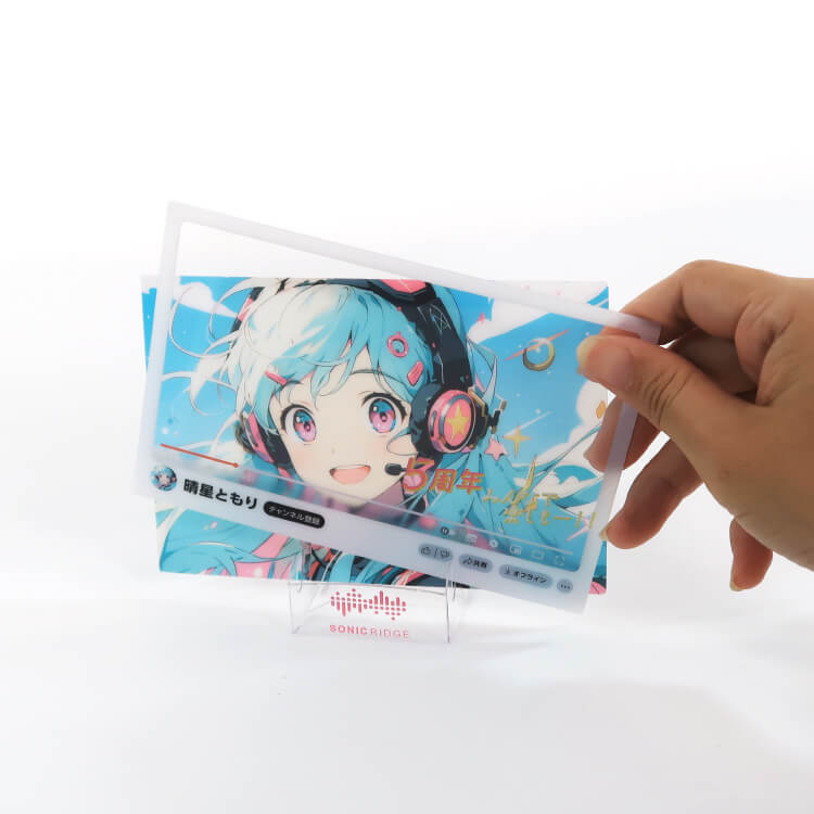 飾れるレイヤーポストカードセット-重ねる-写真