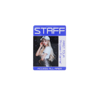 クリアトレカ-スタッフパス風デザイン-サムネイル写真