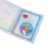 リフィルにシールを貼った様子-サムネイル写真