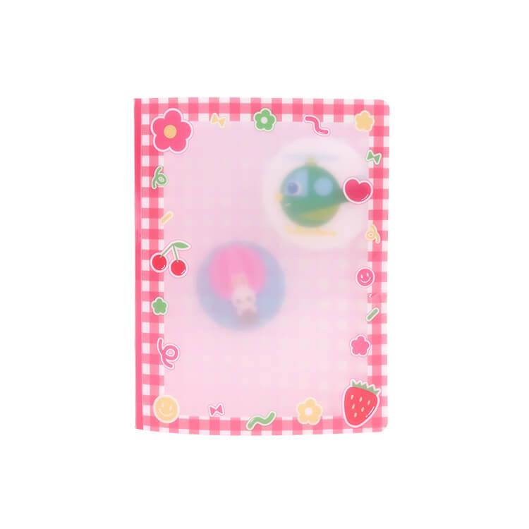 クリア素材を活かしたデザインにすれば中のシールが見えて可愛いです。-写真