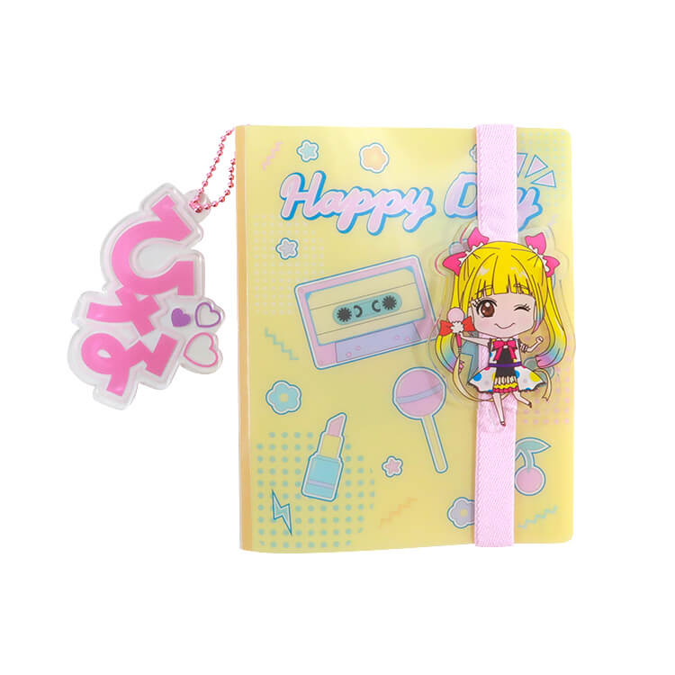 お手持ちのキーホルダーやゴムバンド、前髪クリップなどで自由にカスタムできます。-写真