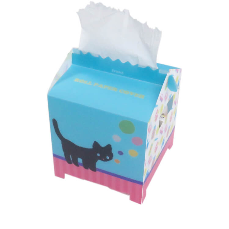 ロールペーパーボックス(底なしタイプ)-写真