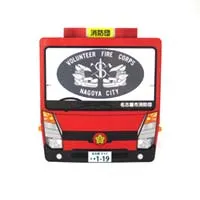 名古屋市消防局様_組み立てフォトスタンド「消防車」