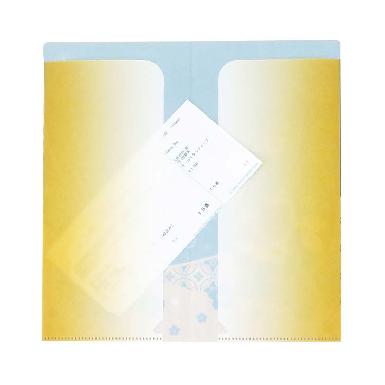 国立文楽劇場様_チケットファイル(ダブルポケットタイプ)-写真