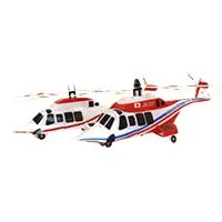 三井物産エアロスペース株式会社様_PPクラフト ヘリコプター(オリジナル形状)-写真