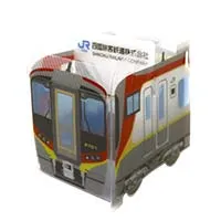 四国旅客鉄道株式会社様_組み立てスマホ・ペンスタンド(乗り物タイプ)-写真