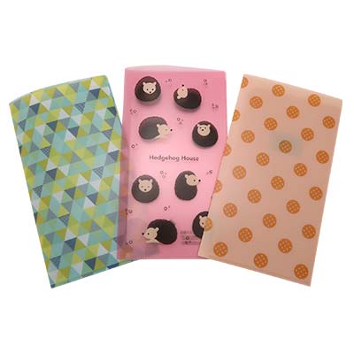 ひかり倶楽部様_抗菌マスクケース(ダブルポケットタイプ)　3柄