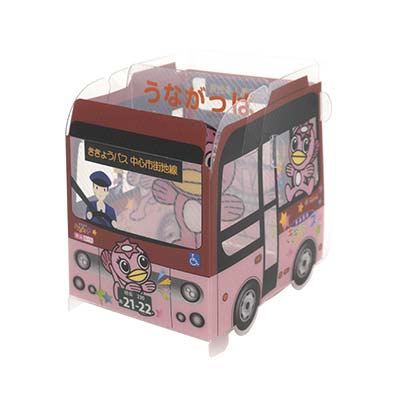 多治見市役所 都市計画部様_組み立てスマホペンスタンド(乗り物タイプ)