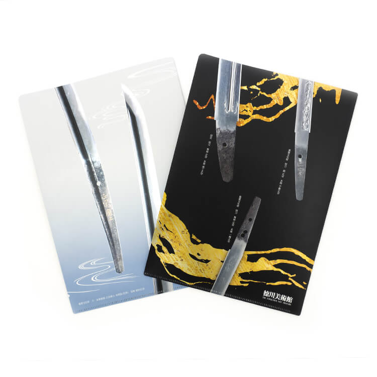 徳川美術館様_キラキラファイル「刀剣」2柄-裏-写真