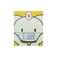 多治見市役所 環境文化部様_抗菌マスクケース(ミニダブルポケットタイプ)「たじみ子ども会議」-裏面-写真