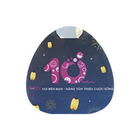 AEON VIETNAMCO., LTD.様_抗菌マスクレスト(2つ折りタイプ)「10 năm vui bên bạn」-写真