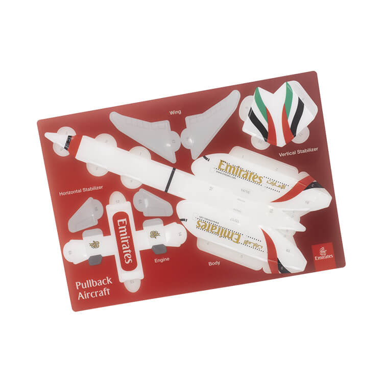 The Emirates Group様_PPクラフトプルバックカー(飛行機)「Emirates Airline」-シート-写真