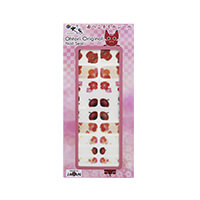 福島県奥飯坂 摺上亭大鳥様_ネイルシール(22枚タイプ)「赤べこネイルシール」-サムネイル写真