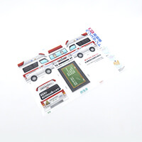 衣浦東部広域連合消防局様_組み立てスマホ・ペンスタンド(乗り物タイプ)「救ういのち、守るくらし」-写真