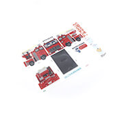 取手市消防本部様_組み立てスマホ・ペンスタンド(乗り物タイプ)「取手市防火安全協会」-写真