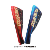 株式会社エンスカイ様_箔押しハンドクラッカーソード「DOGENGERS」-裏面-写真