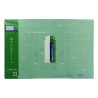 一般社団法人 愛知県トラック協会様_クリップボードファイル「Aichi Trucking Assciation」-開き-写真