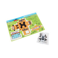 JR東日本レンタリース株式会社様_PPクラフト プルバックカー(ワゴン)-シート-写真