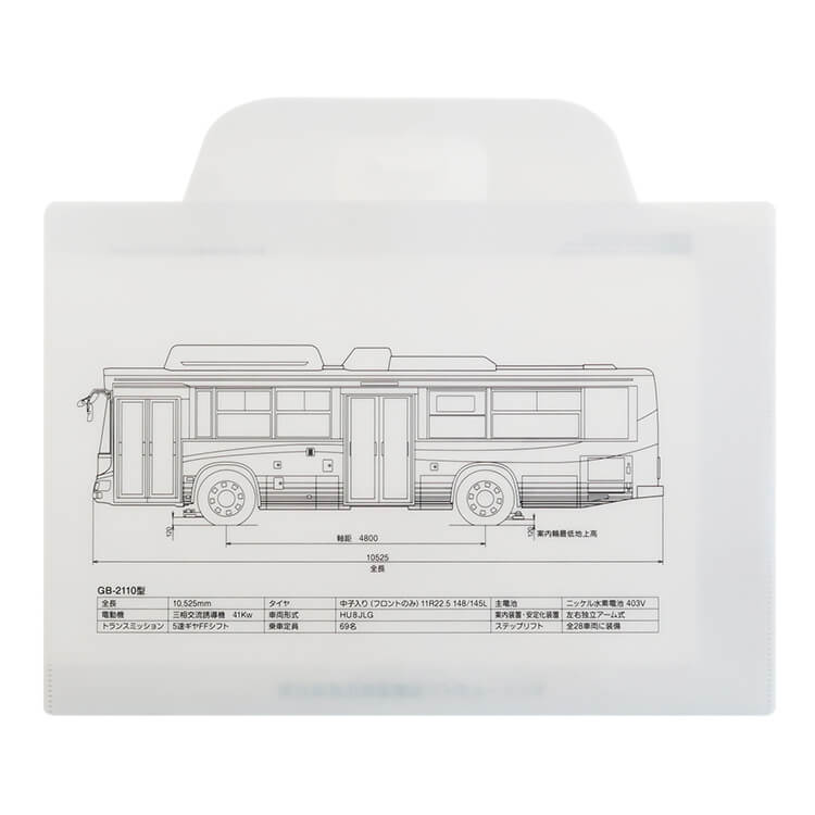 ゆとりーとライン様_3WAYファイルバッグ「ゆとりーとライン沿線活性化推進会議」-写真