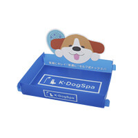 近鉄不動産様_キャラクタートレー(フックタイプ)「K・DogSpa」-写真