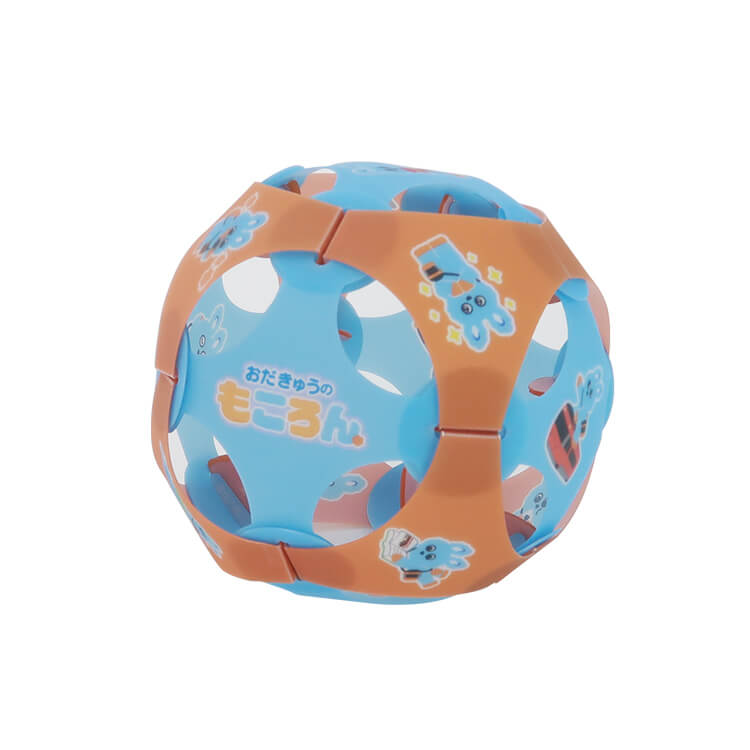 小田急電鉄株式会社様_パズルボール(A4)「おだきゅうのもころん」-写真