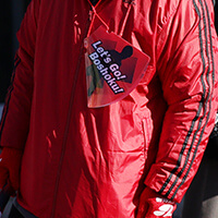 トヨタ紡織陸上部様_メガホンうちわ「トヨタ紡織」-ニューイヤー駅伝2024当日-写真