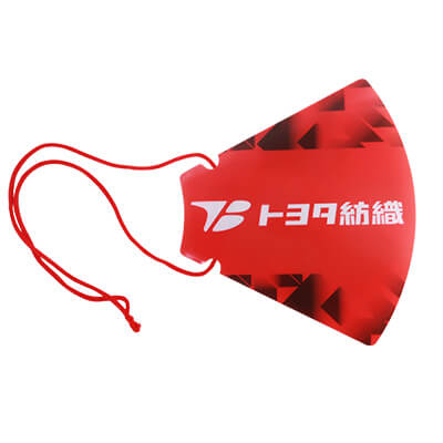 トヨタ紡織陸上部様_メガホンうちわ「トヨタ紡織」