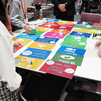 多治見市役所 くらし人権課様_「たじみ子ども会議」すごろくシート「SDGs」-すごろくの実施-写真