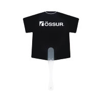 Össur Japan様_ユニフォームうちわ(取っ手付きタイプ)「Össur」-裏-サムネイル写真