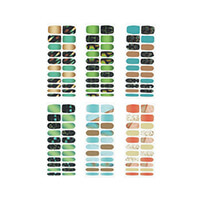 (一財)沖縄美ら島財団 沖縄県立博物館・美術館ミュージアムショップゆいむい様_ネイルシール(22枚タイプ)6柄「アートと虫の美しい世界」-ネイルシールの柄-サムネイル写真