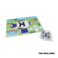 JR東日本レンタリース株式会社様_PPクラフト プルバックカー(ワゴン)-シート-サムネイル写真