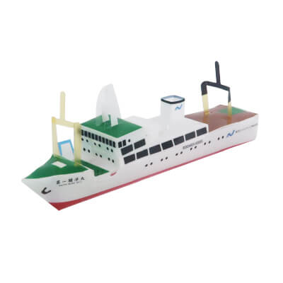 【写真】海洋エンジニアリング株式会社様のPPクラフト 船「第一開洋丸」デザインです。