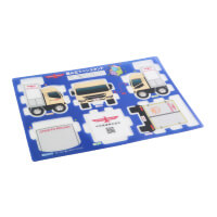 中京陸運株式会社様_組み立てペンスタンド(乗り物タイプ)「CHUKYO RIKUUN」-シート-写真