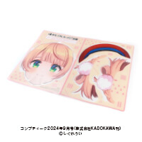 株式会社KADOKAWA様_組み立てお面「しぐれうい」-シート-サムネイル写真