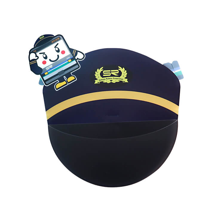 埼玉高速鉄道様_サンバイザー「たまさぶろう」-シート-写真