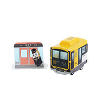 広島高速交通株式会社様_PPクラフト プルバックカー(電車)「アストラムライン7000系」-正面-サムネイル写真