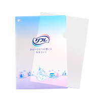 株式会社リブドゥコーポレーション様_PLA(ポリ乳酸)クリアファイル「リフレ」-サムネイル写真