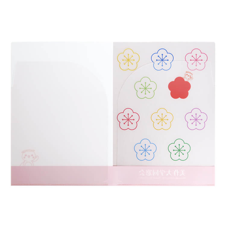 美作大学同窓会様_ダブルポケットファイル(A4)「美作大学同窓会」中面-写真