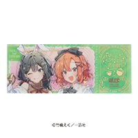 株式会社一迅社様_箔押しレプリカチケット7柄「ささやくように恋を唄う」-MIKI and HIMARI-サムネイル写真