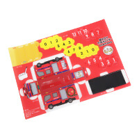 名古屋市消防局様_組み立て万年カレンダー(乗り物タイプ)「消防車」-シート-サムネイル写真