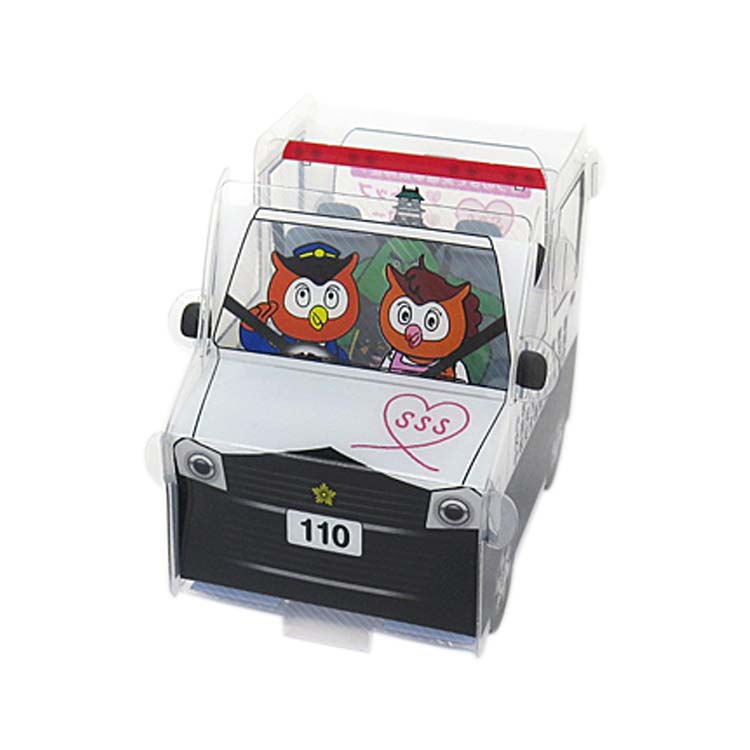 愛知県小牧警察署_組み立てスマホペンスタンド(乗用車タイプ)(3S柄)-写真