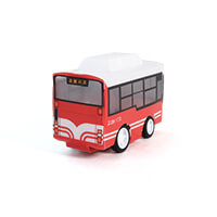 上田バス株式会社様_PPクラフト プルバックカー(バス)「上田バス」-後ろ-サムネイル写真