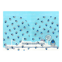 小笠原海運株式会社様_搭乗券ポケット付きダブルポケットファイル「おが丸クリアファイル」-中面-サムネイル写真