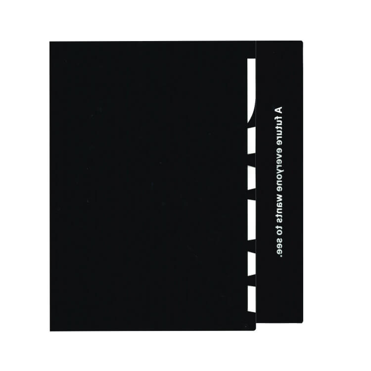 合同会社DMM.com様_パタパタファイル2柄「DMM」-黒デザイン-開き-写真