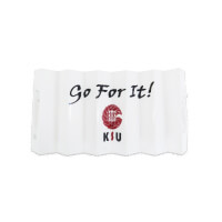 九州産業大学様_ハリセン横断幕「九州産業大学」-折り目折り-写真