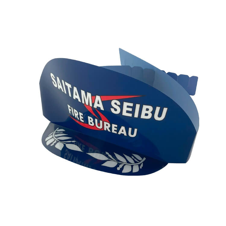 埼玉西部消防局様_サンバイザー「埼玉西部消防局」-写真