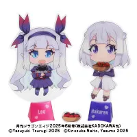【写真】株式会社KADOKAWA様のキャラスタンド「異世界のんびり農家」デザインです。